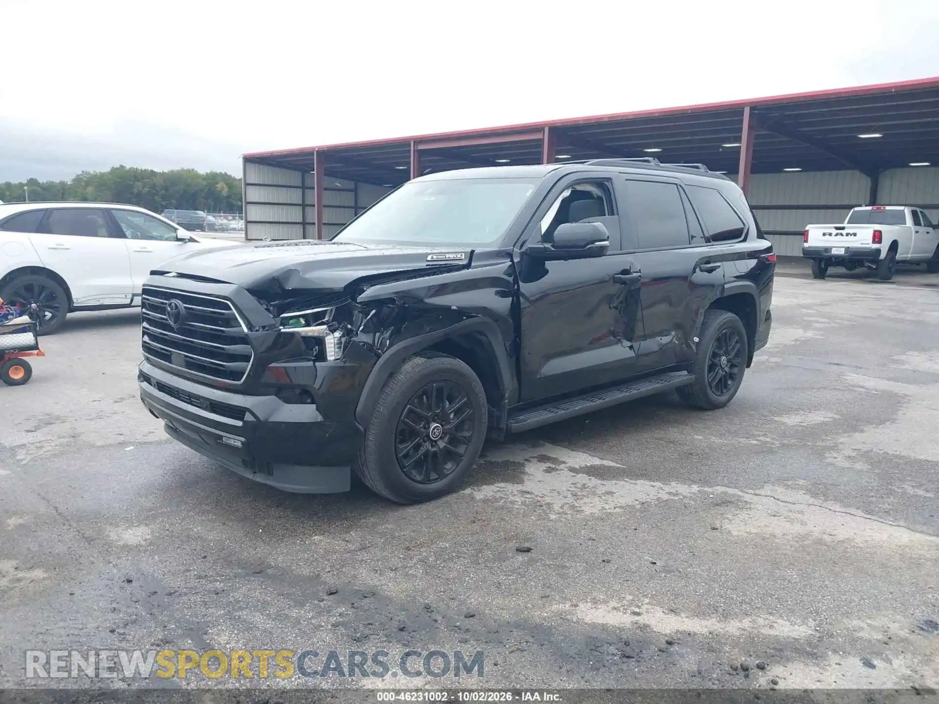2 Photograph of a damaged car 7SVAAABA1RX028266 TOYOTA SEQUOIA 2024