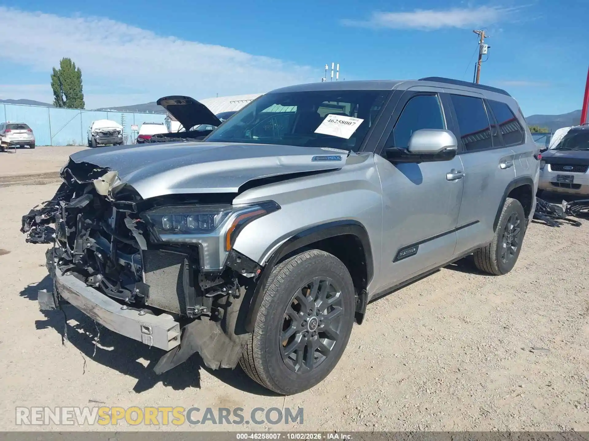 2 Photograph of a damaged car 7SVAAABA2RX035503 TOYOTA SEQUOIA 2024