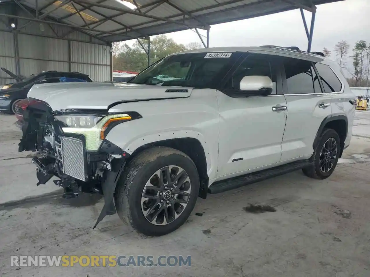 1 Photograph of a damaged car 7SVAAABA2RX044136 TOYOTA SEQUOIA 2024