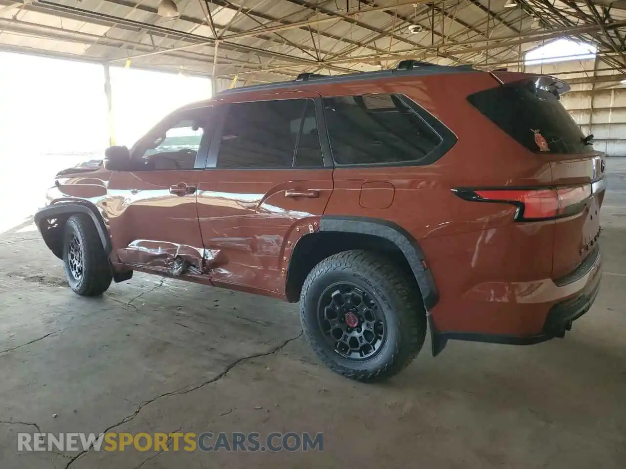 2 Photograph of a damaged car 7SVAAABA4RX037155 TOYOTA SEQUOIA 2024