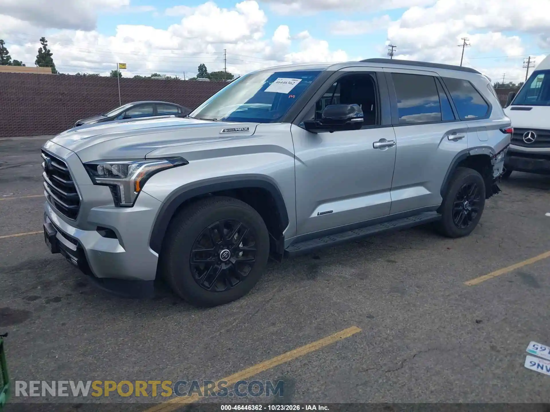 2 Photograph of a damaged car 7SVAAABA5RX044941 TOYOTA SEQUOIA 2024
