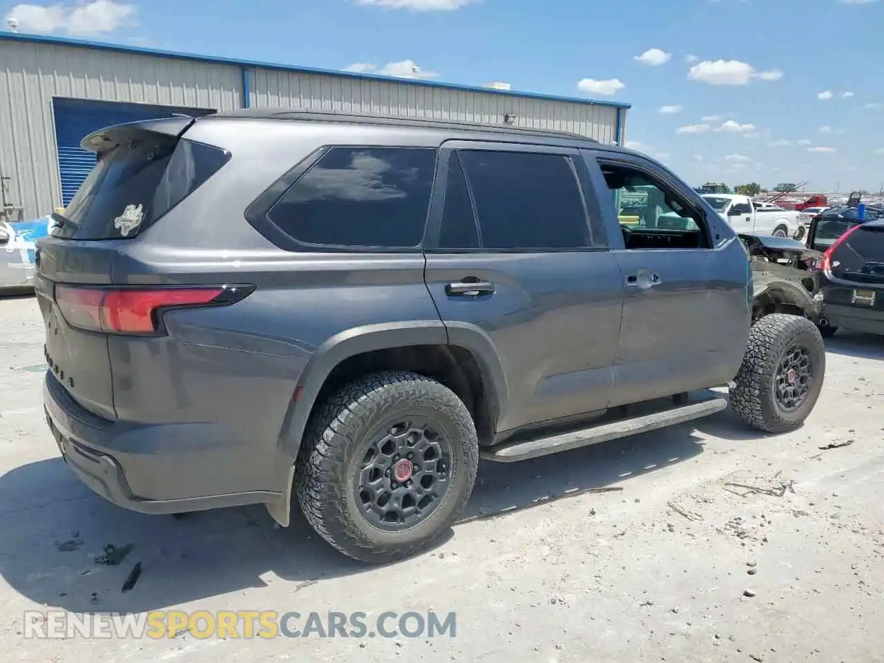 3 Photograph of a damaged car 7SVAAABA7RX022097 TOYOTA SEQUOIA 2024