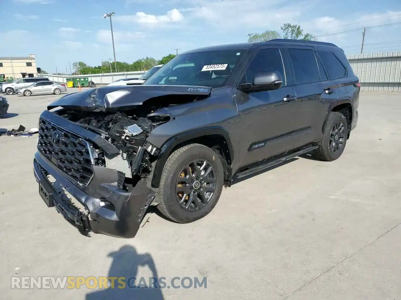 1 Photograph of a damaged car 7SVAAABA8RX034937 TOYOTA SEQUOIA 2024