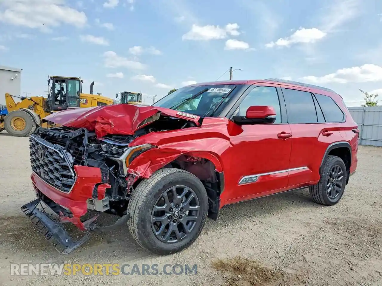1 Фотография поврежденного автомобиля 7SVAAABA5SX052933 TOYOTA SEQUOIA 2025
