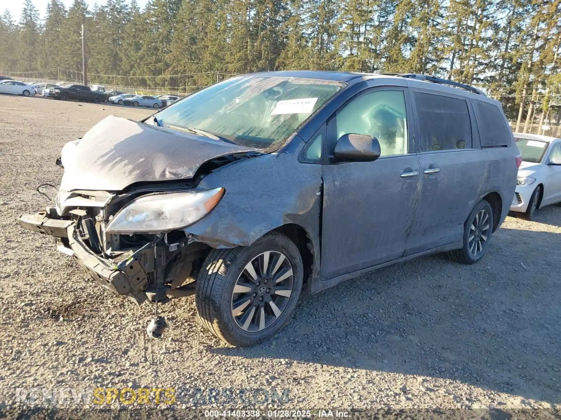 2 Photograph of a damaged car 5TDDZ3DC0LS237182 TOYOTA SIENNA 2020