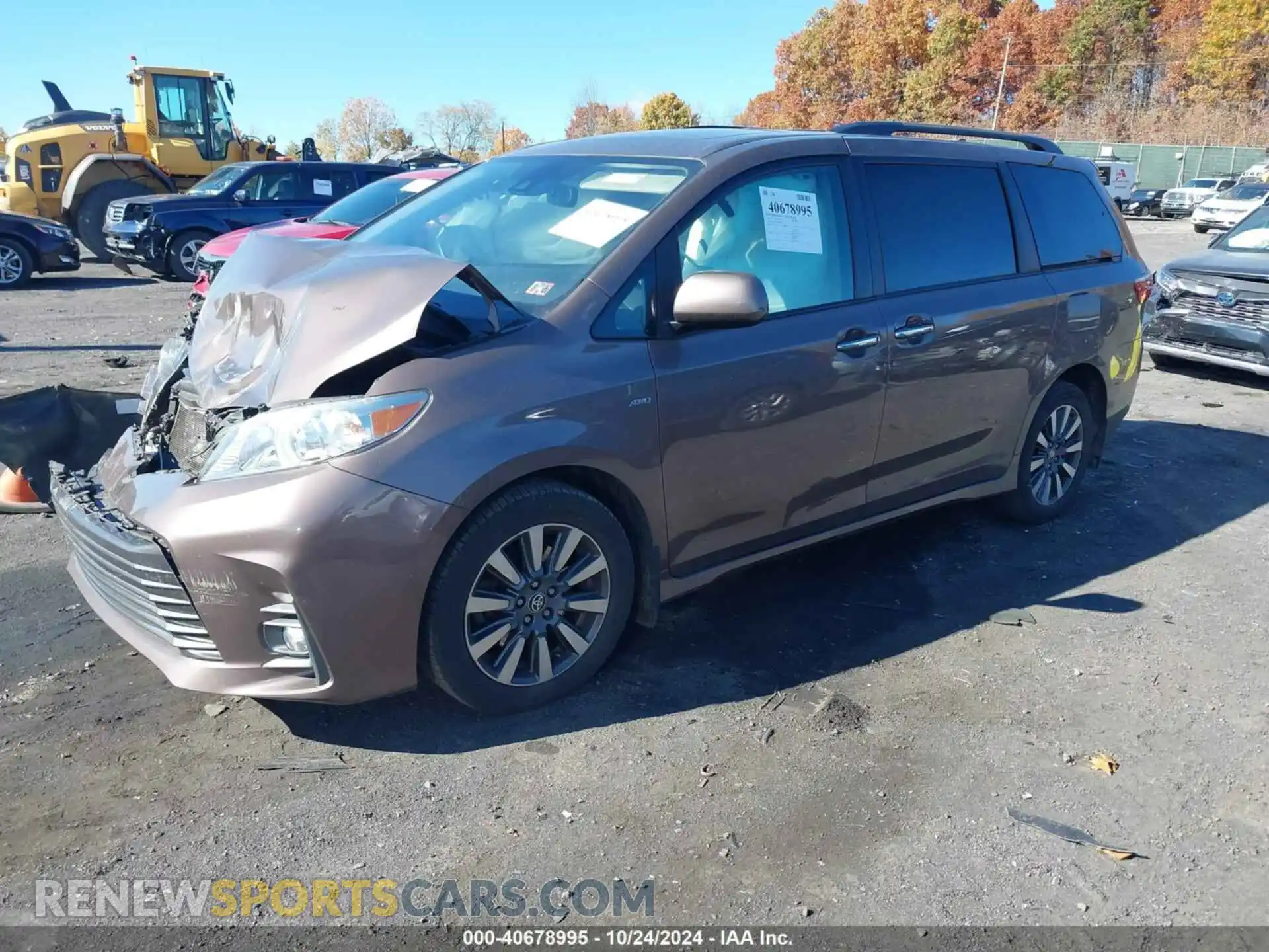 2 Photograph of a damaged car 5TDDZ3DC5LS249604 TOYOTA SIENNA 2020