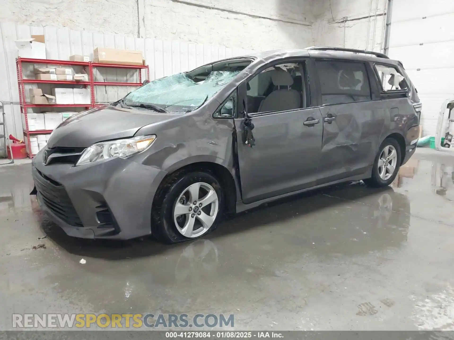 2 Photograph of a damaged car 5TDKZ3DC1LS048256 TOYOTA SIENNA 2020