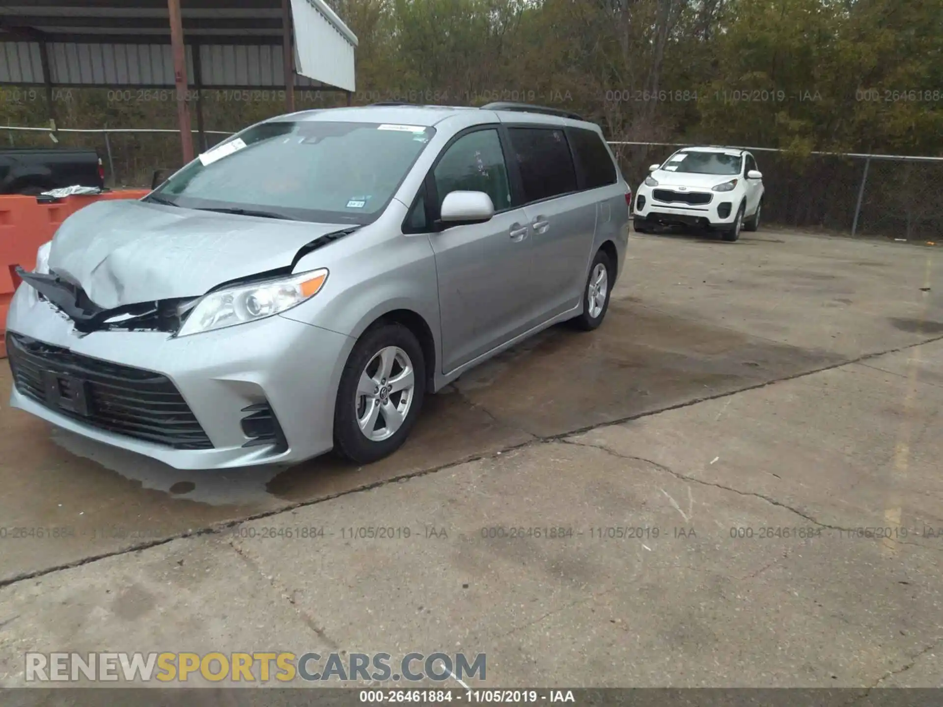 2 Photograph of a damaged car 5TDKZ3DC2LS022832 TOYOTA SIENNA 2020