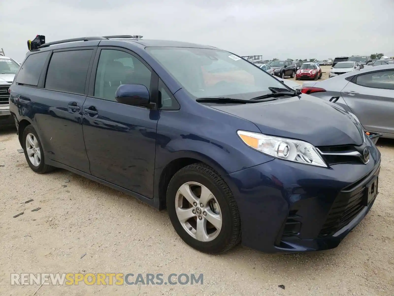 1 Photograph of a damaged car 5TDKZ3DC6LS079146 TOYOTA SIENNA 2020