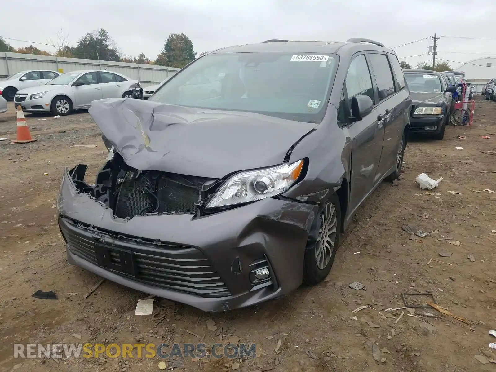 2 Photograph of a damaged car 5TDYZ3DC2LS041391 TOYOTA SIENNA 2020