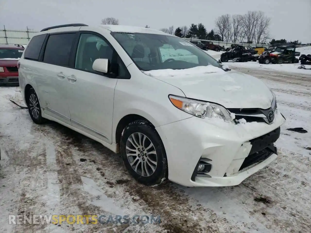 1 Фотография поврежденного автомобиля 5TDYZ3DC2LS054089 TOYOTA SIENNA 2020