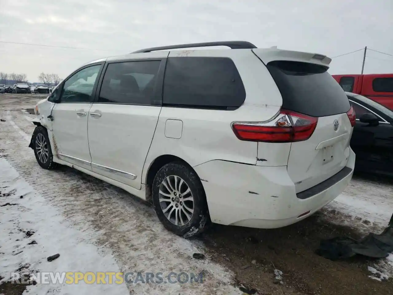 3 Фотография поврежденного автомобиля 5TDYZ3DC2LS054089 TOYOTA SIENNA 2020