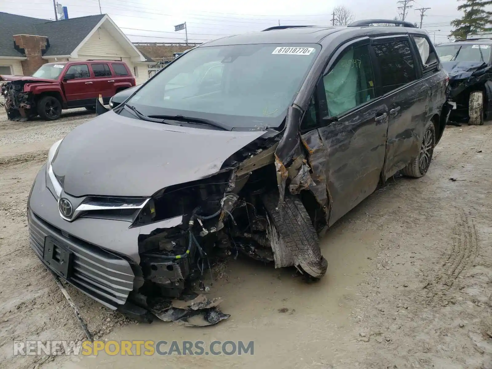 2 Photograph of a damaged car 5TDYZ3DCXLS023799 TOYOTA SIENNA 2020