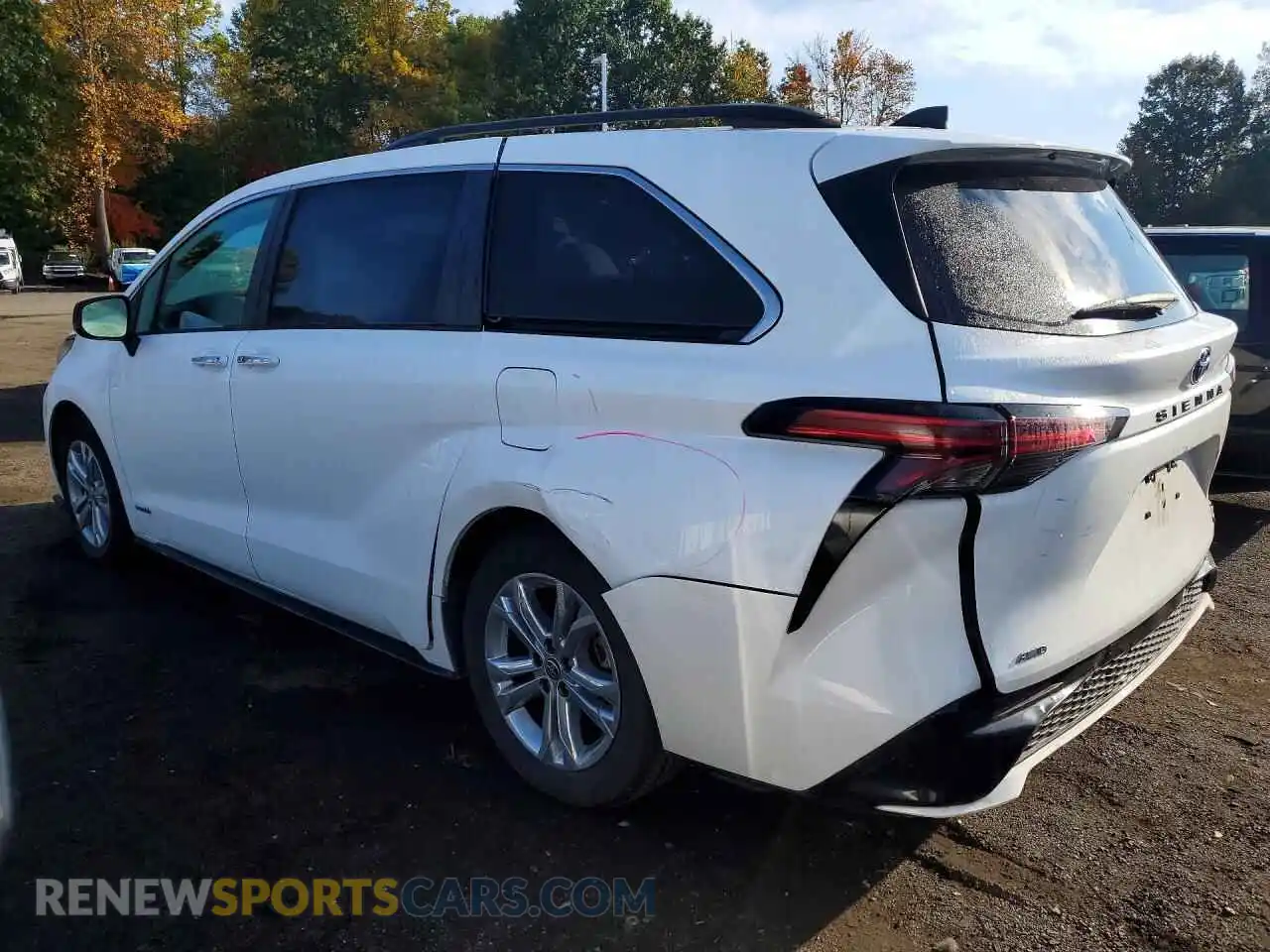 2 Фотография поврежденного автомобиля 5TDDSKFC0MS001175 TOYOTA SIENNA 2021