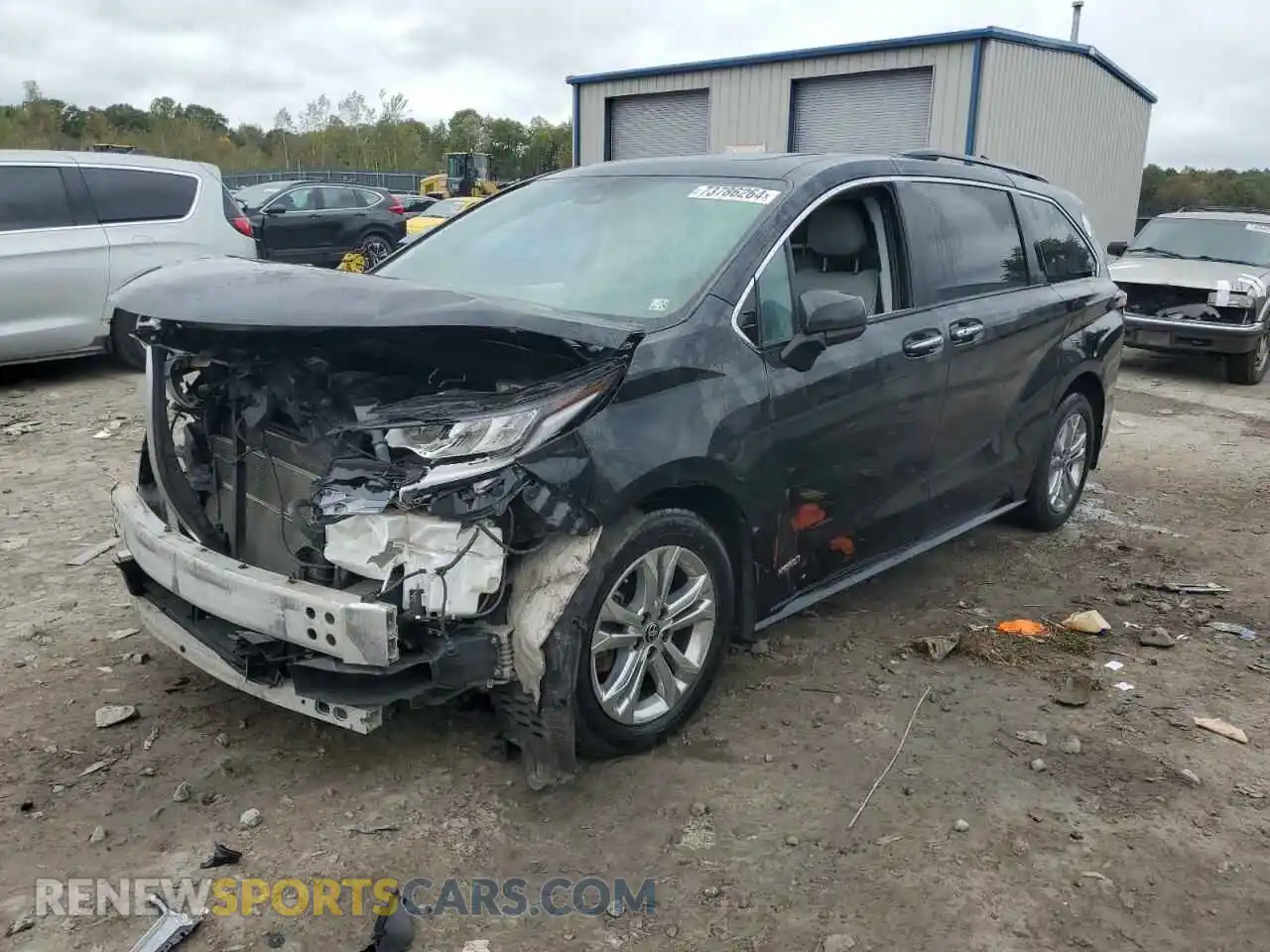 1 Photograph of a damaged car 5TDDSKFC0MS025251 TOYOTA SIENNA 2021