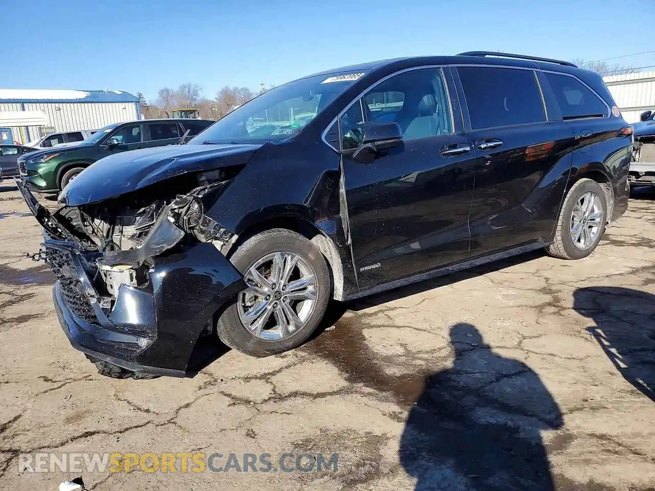 1 Photograph of a damaged car 5TDDSKFC0MS037884 TOYOTA SIENNA 2021