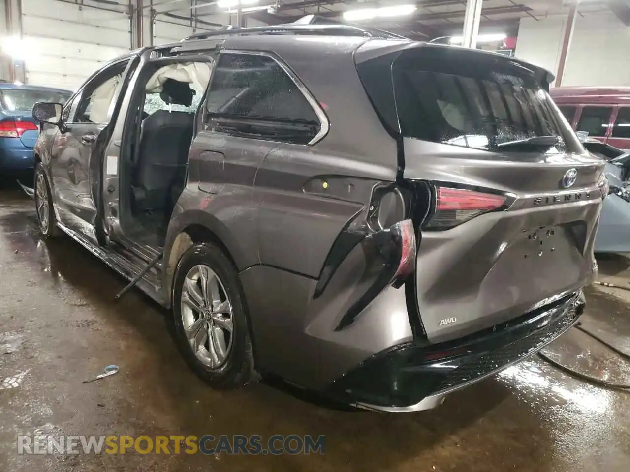 2 Photograph of a damaged car 5TDDSKFC1MS003145 TOYOTA SIENNA 2021
