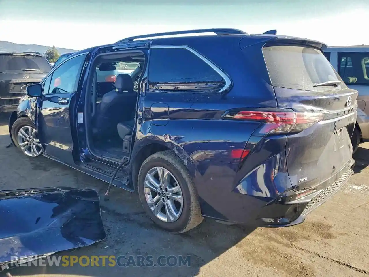 2 Photograph of a damaged car 5TDDSKFC1MS023847 TOYOTA SIENNA 2021