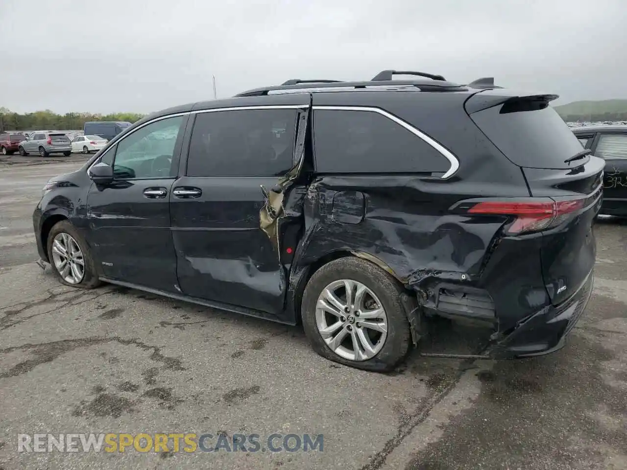 2 Photograph of a damaged car 5TDDSKFC1MS038008 TOYOTA SIENNA 2021