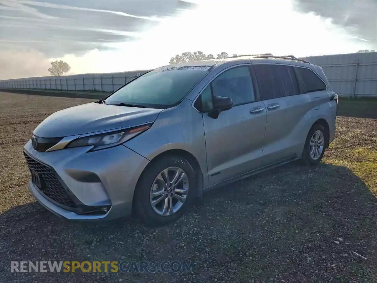 1 Photograph of a damaged car 5TDDSKFC2MS025722 TOYOTA SIENNA 2021