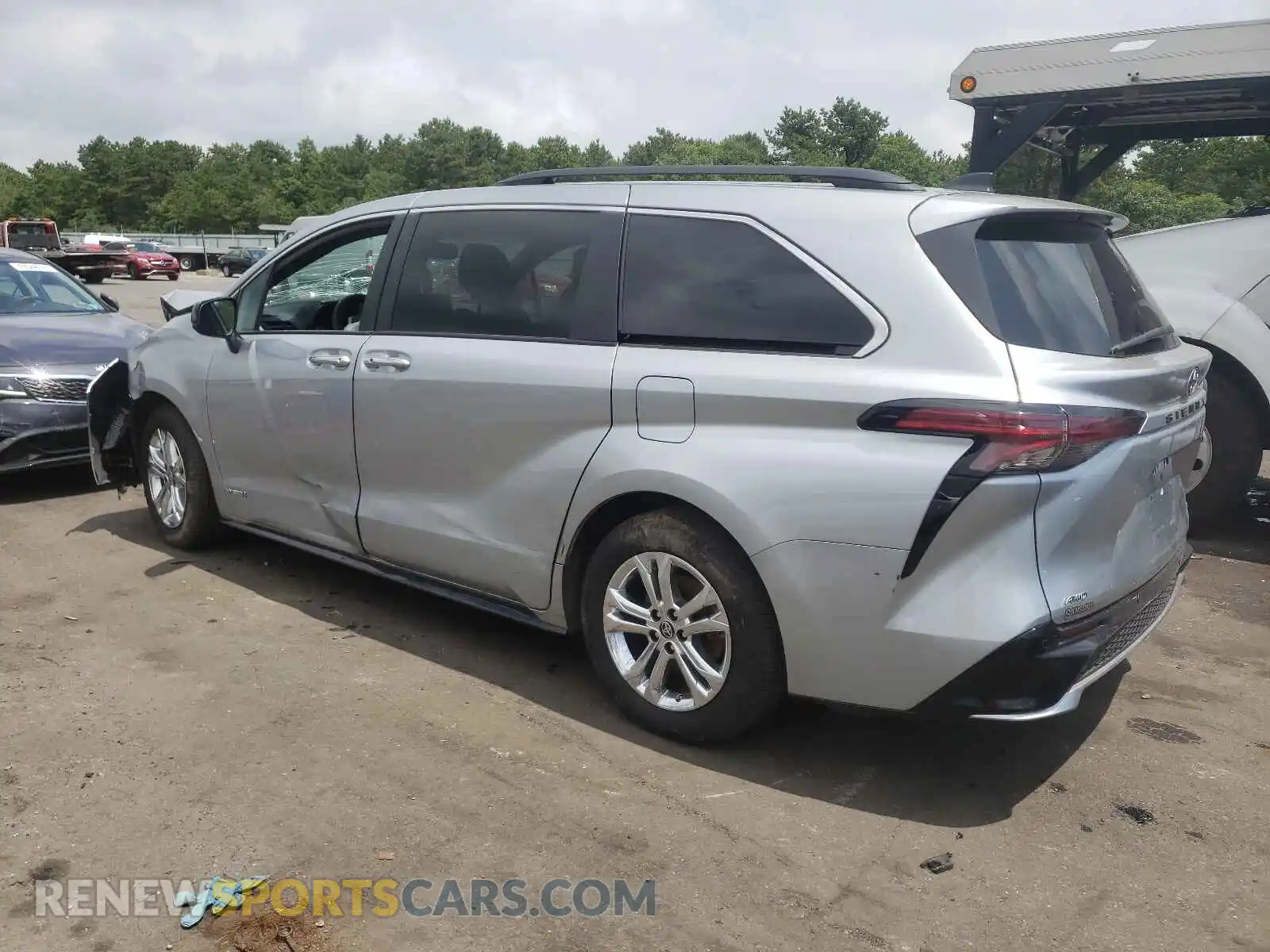 3 Photograph of a damaged car 5TDDSKFC3MS003163 TOYOTA SIENNA 2021