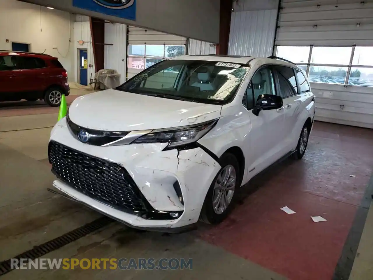 2 Photograph of a damaged car 5TDDSKFC3MS030461 TOYOTA SIENNA 2021