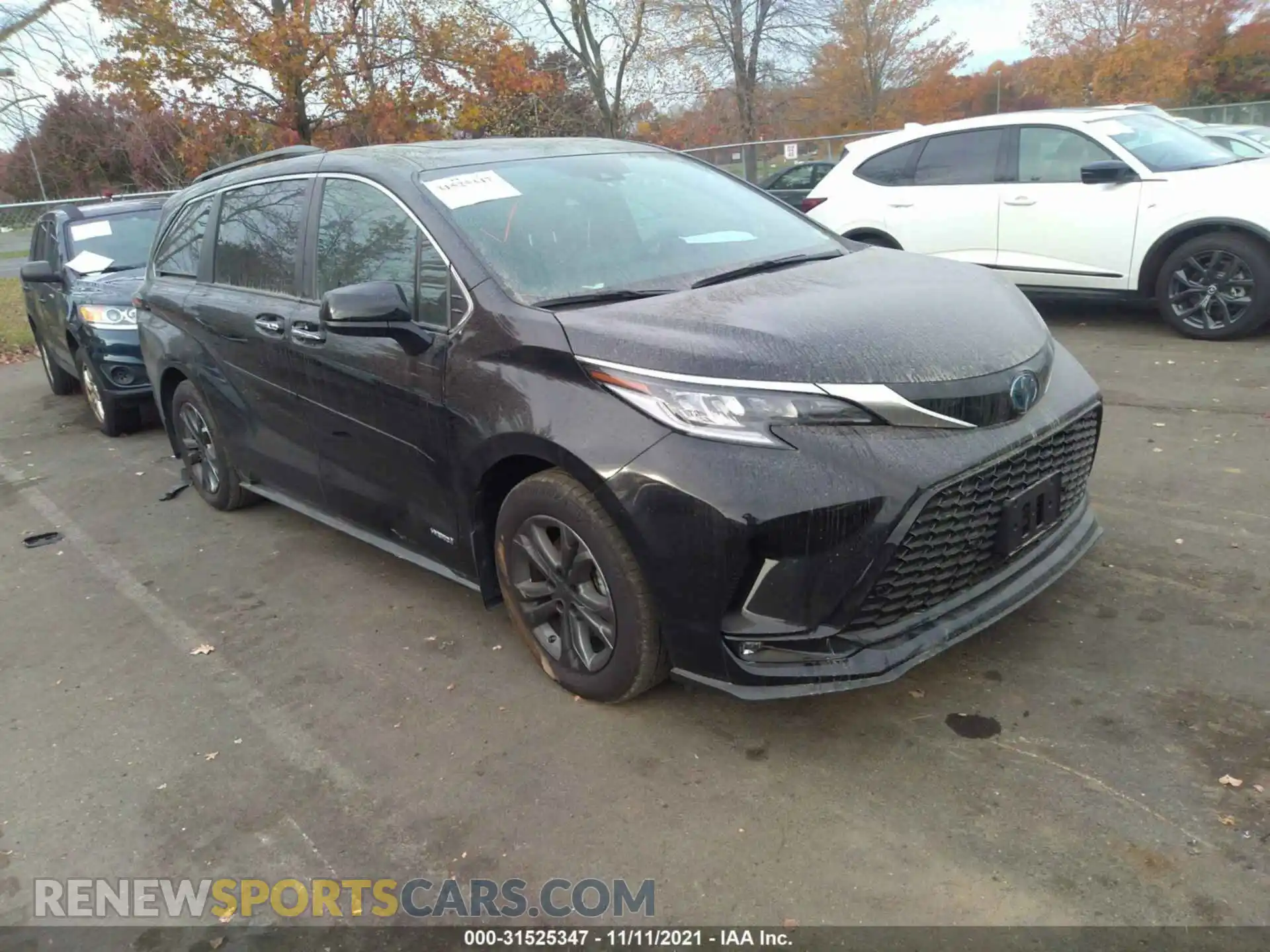 1 fotografías del automóvil dañado 5TDDSKFC5MS014522 TOYOTA SIENNA 2021