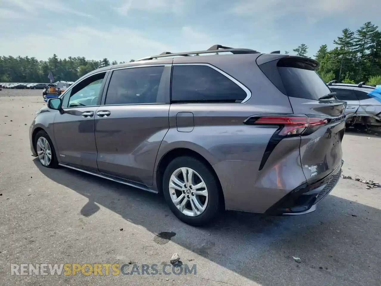 2 Photograph of a damaged car 5TDDSKFC6MS004209 TOYOTA SIENNA 2021