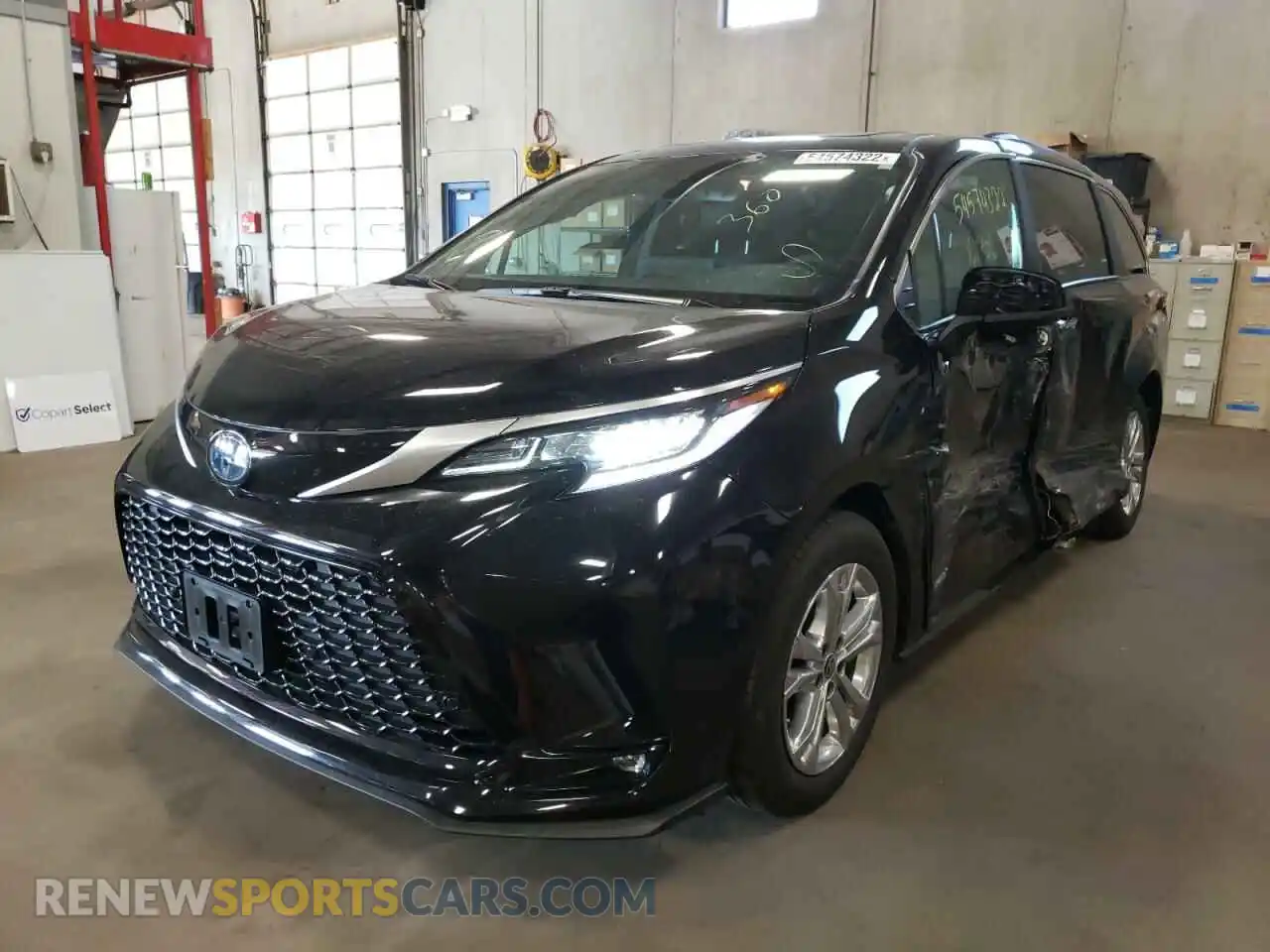 2 Photograph of a damaged car 5TDDSKFC6MS010446 TOYOTA SIENNA 2021