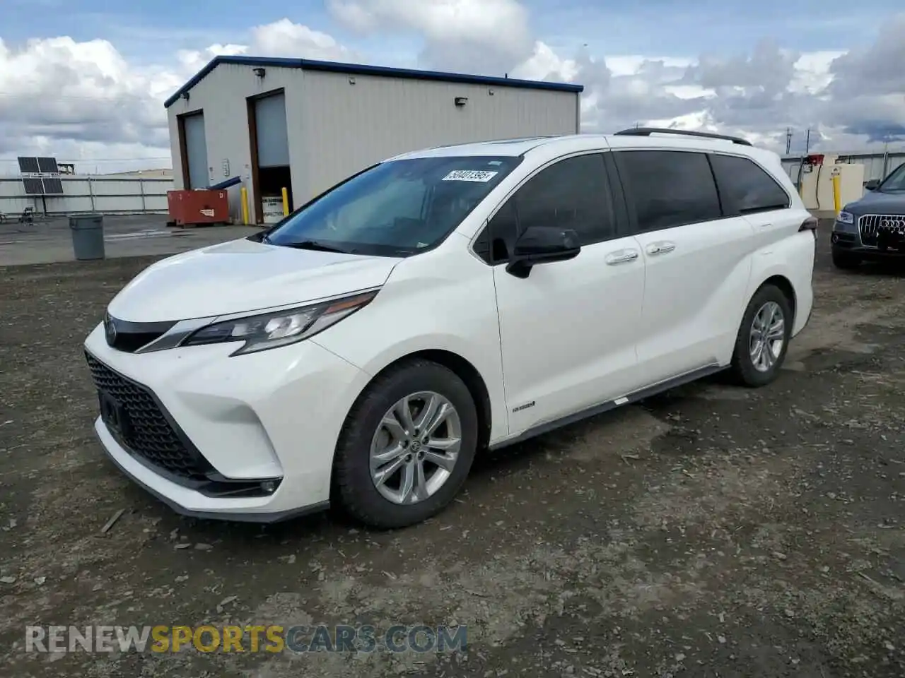 1 Photograph of a damaged car 5TDDSKFC7MS037087 TOYOTA SIENNA 2021