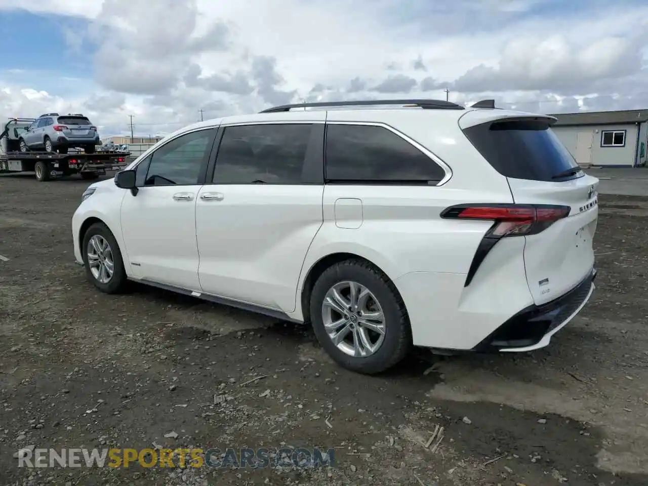 2 Photograph of a damaged car 5TDDSKFC7MS037087 TOYOTA SIENNA 2021