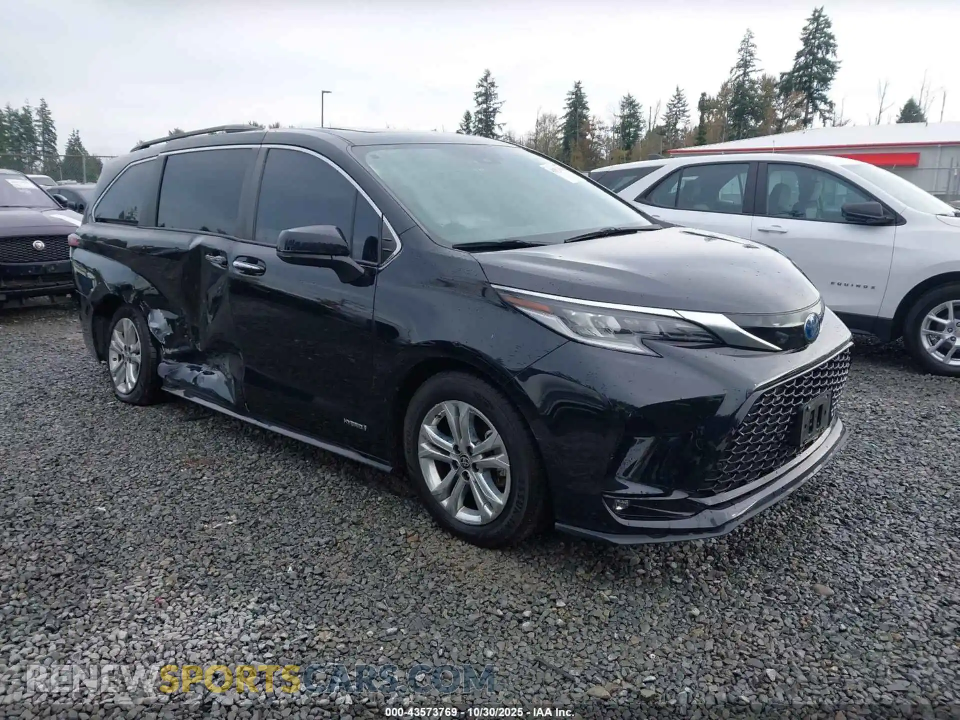 1 Photograph of a damaged car 5TDDSKFC8MS018421 TOYOTA SIENNA 2021