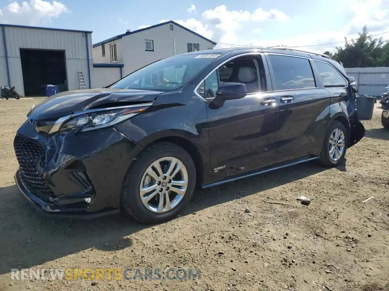1 Фотография поврежденного автомобиля 5TDDSKFCXMS003807 TOYOTA SIENNA 2021