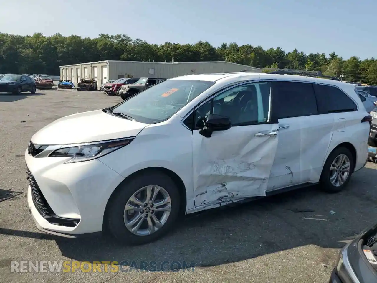 1 Photograph of a damaged car 5TDDSKFCXMS009753 TOYOTA SIENNA 2021