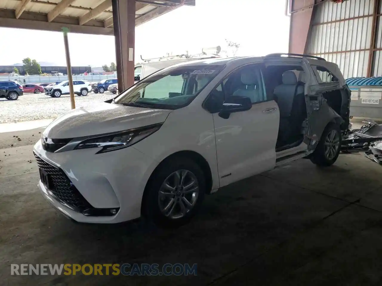1 Photograph of a damaged car 5TDDSKFCXMS015701 TOYOTA SIENNA 2021