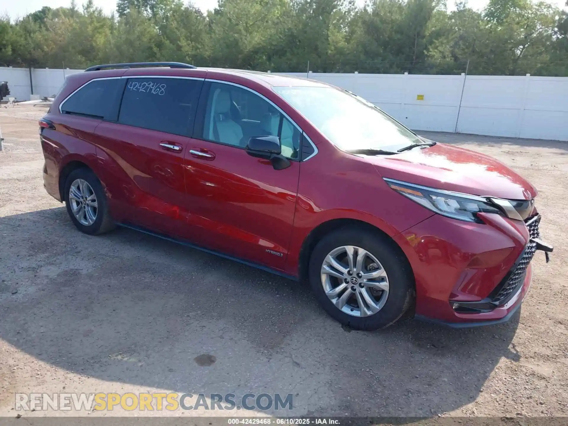 1 fotografías del automóvil dañado 5TDDSKFCXMS018792 TOYOTA SIENNA 2021