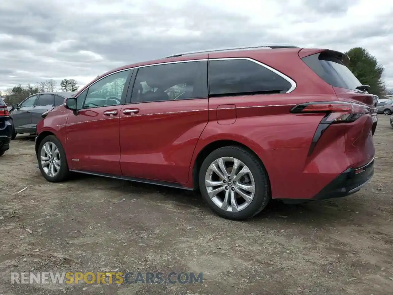2 Photograph of a damaged car 5TDERKEC4MS008860 TOYOTA SIENNA 2021