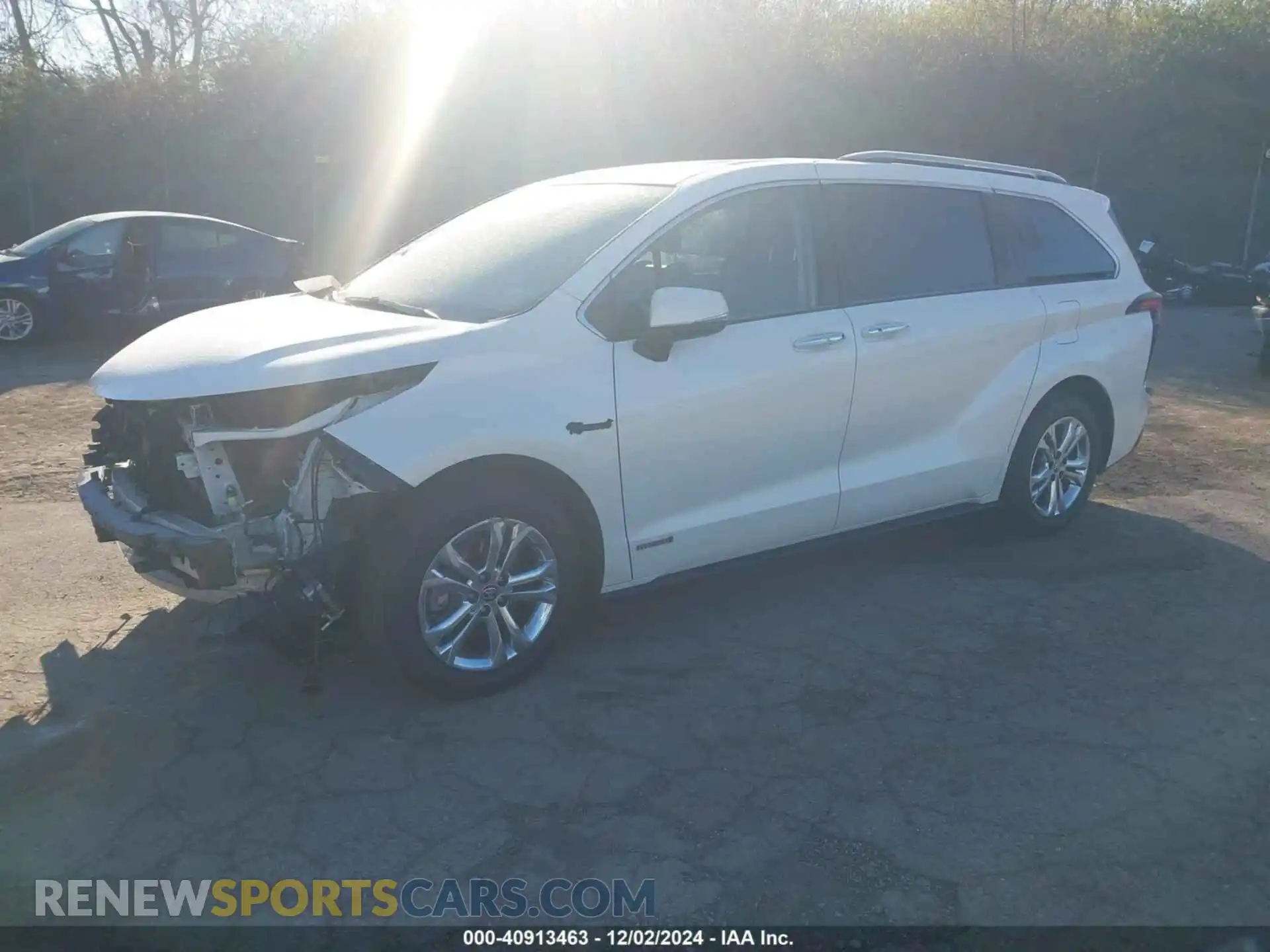 2 Photograph of a damaged car 5TDESKFC3MS006195 TOYOTA SIENNA 2021