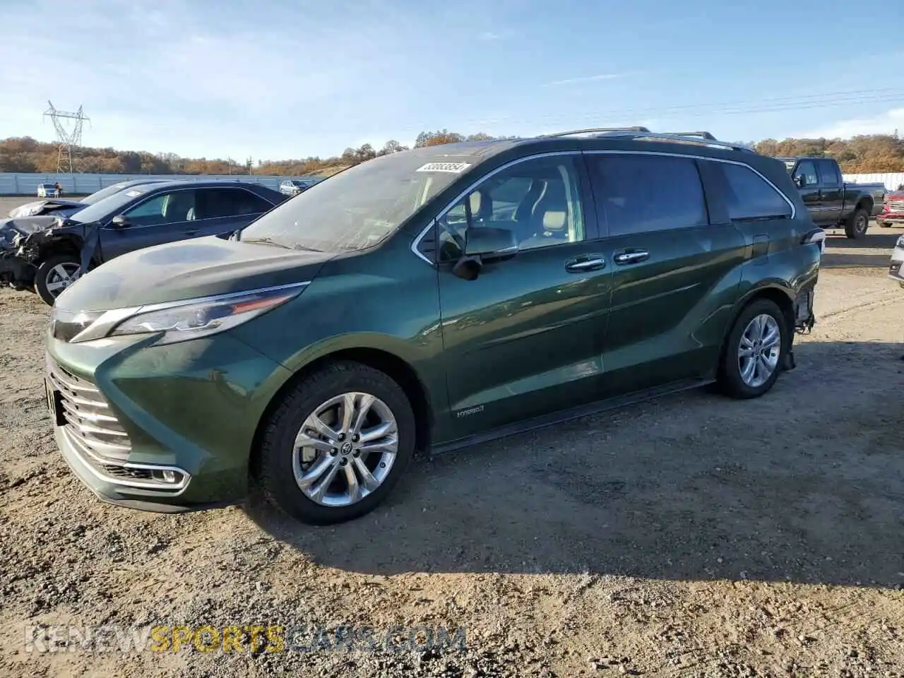 1 Photograph of a damaged car 5TDESKFC3MS034501 TOYOTA SIENNA 2021