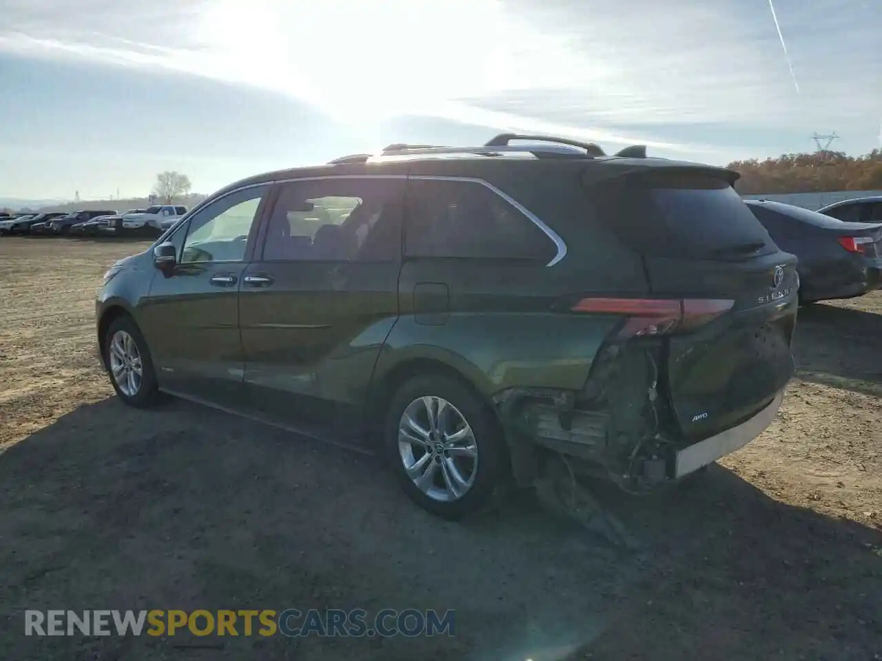 2 Photograph of a damaged car 5TDESKFC3MS034501 TOYOTA SIENNA 2021