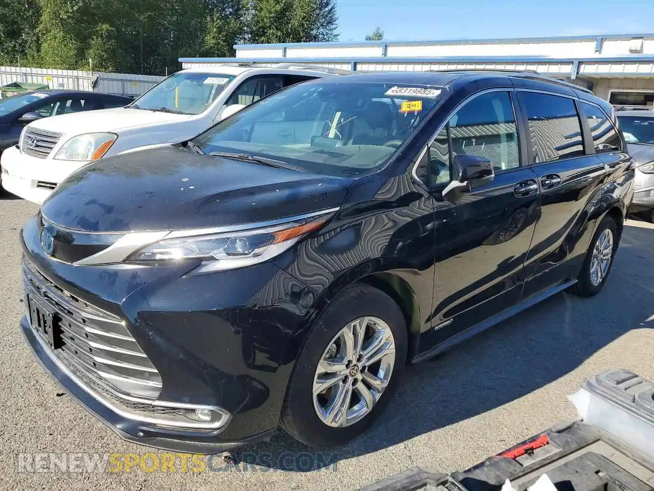 1 Photograph of a damaged car 5TDESKFC4MS033857 TOYOTA SIENNA 2021