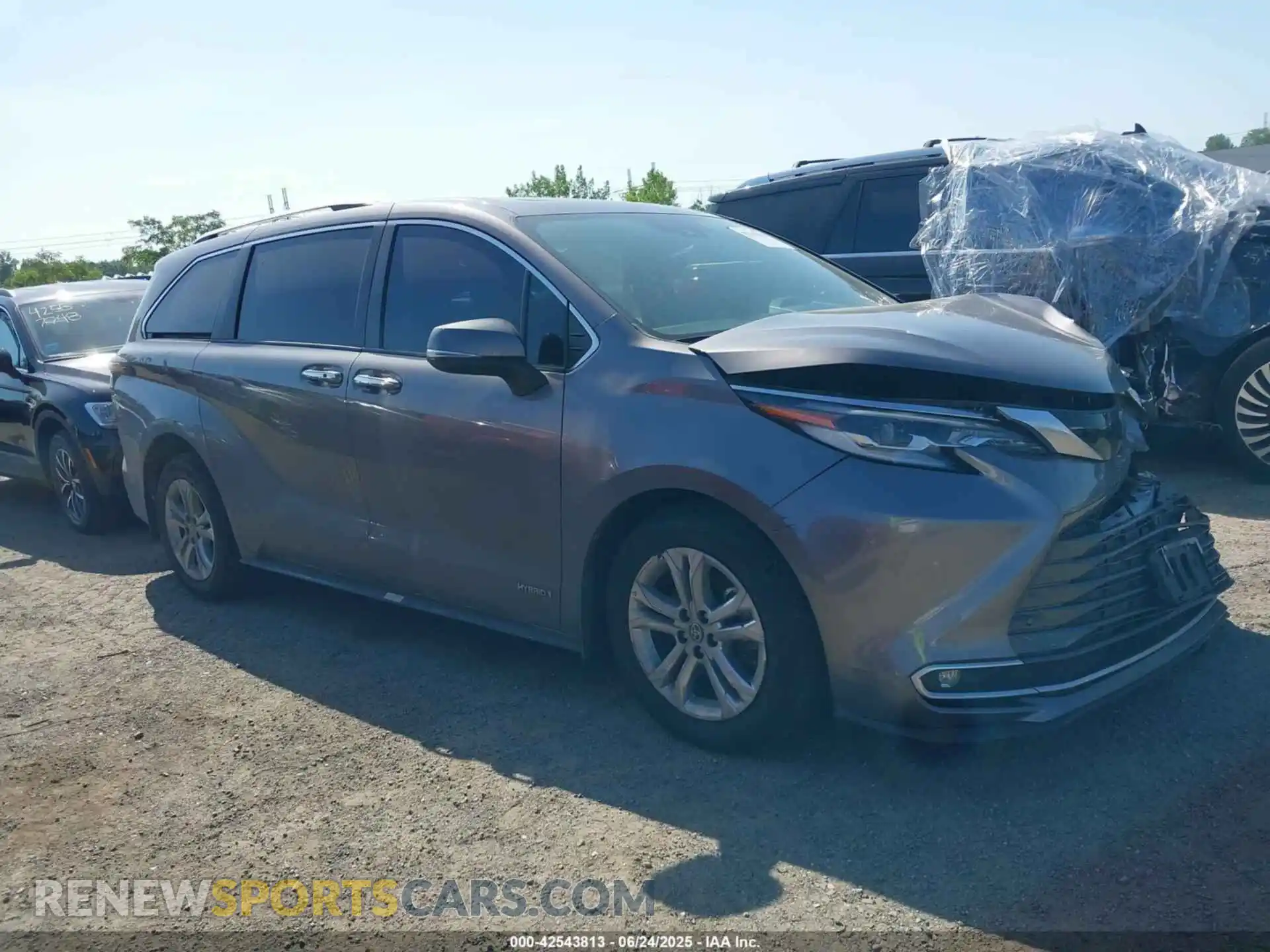 1 Photograph of a damaged car 5TDESKFC5MS036024 TOYOTA SIENNA 2021