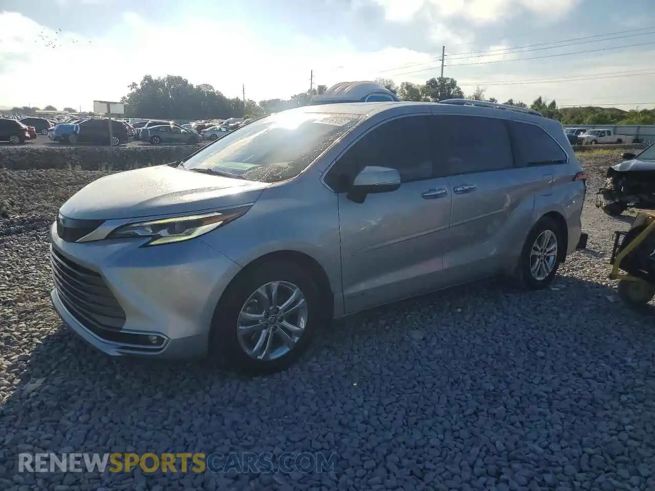 1 fotografías del automóvil dañado 5TDESKFC7MS007642 TOYOTA SIENNA 2021