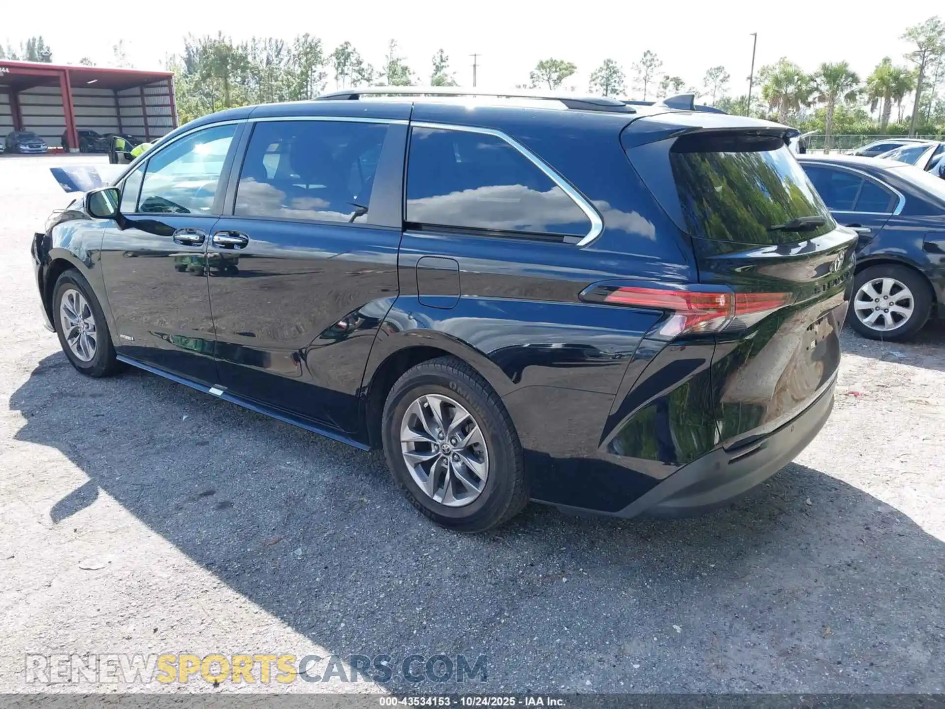3 Photograph of a damaged car 5TDJRKEC0MS046195 TOYOTA SIENNA 2021