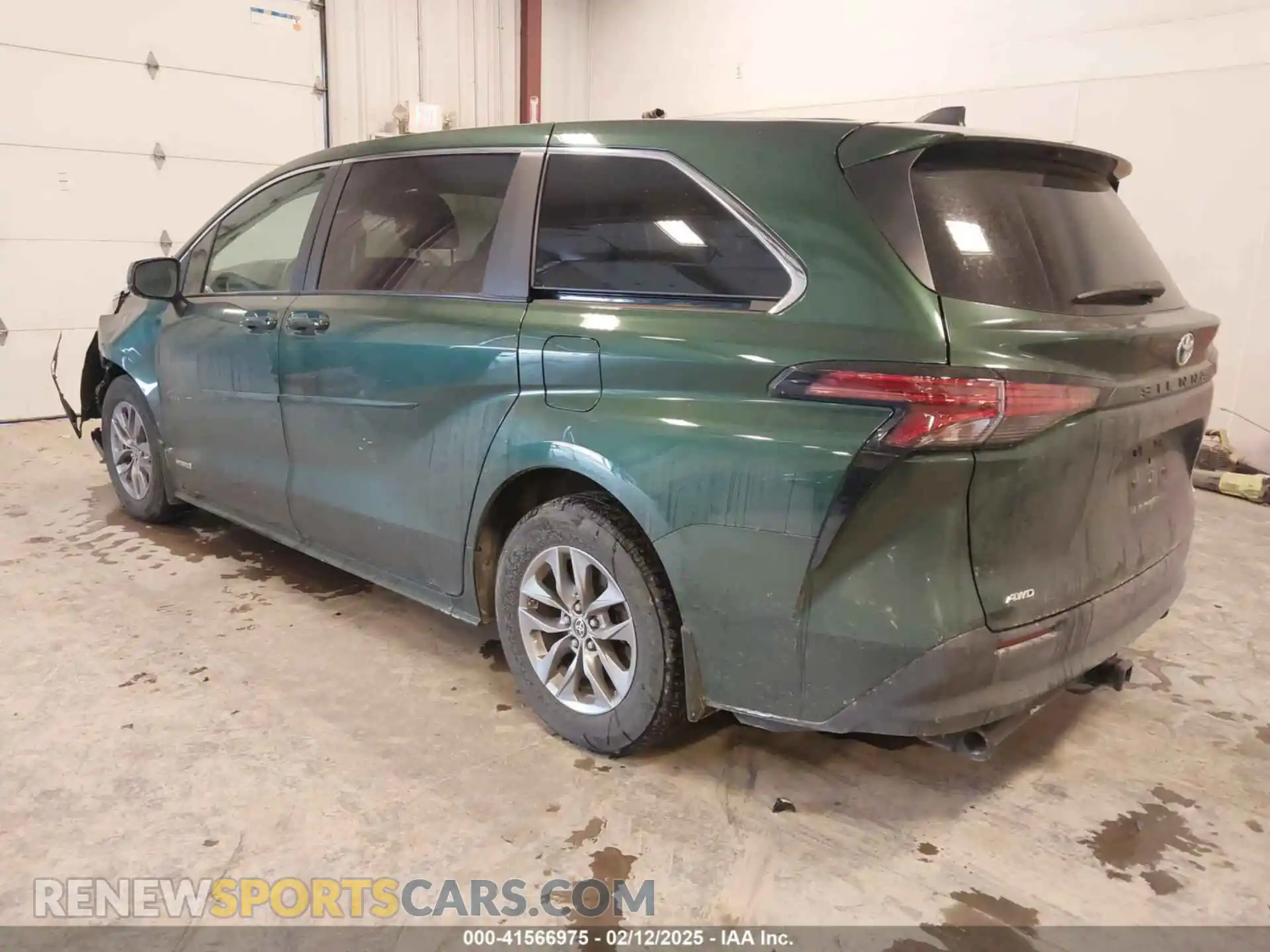3 fotografías del automóvil dañado 5TDKSKFC5MS006315 TOYOTA SIENNA 2021
