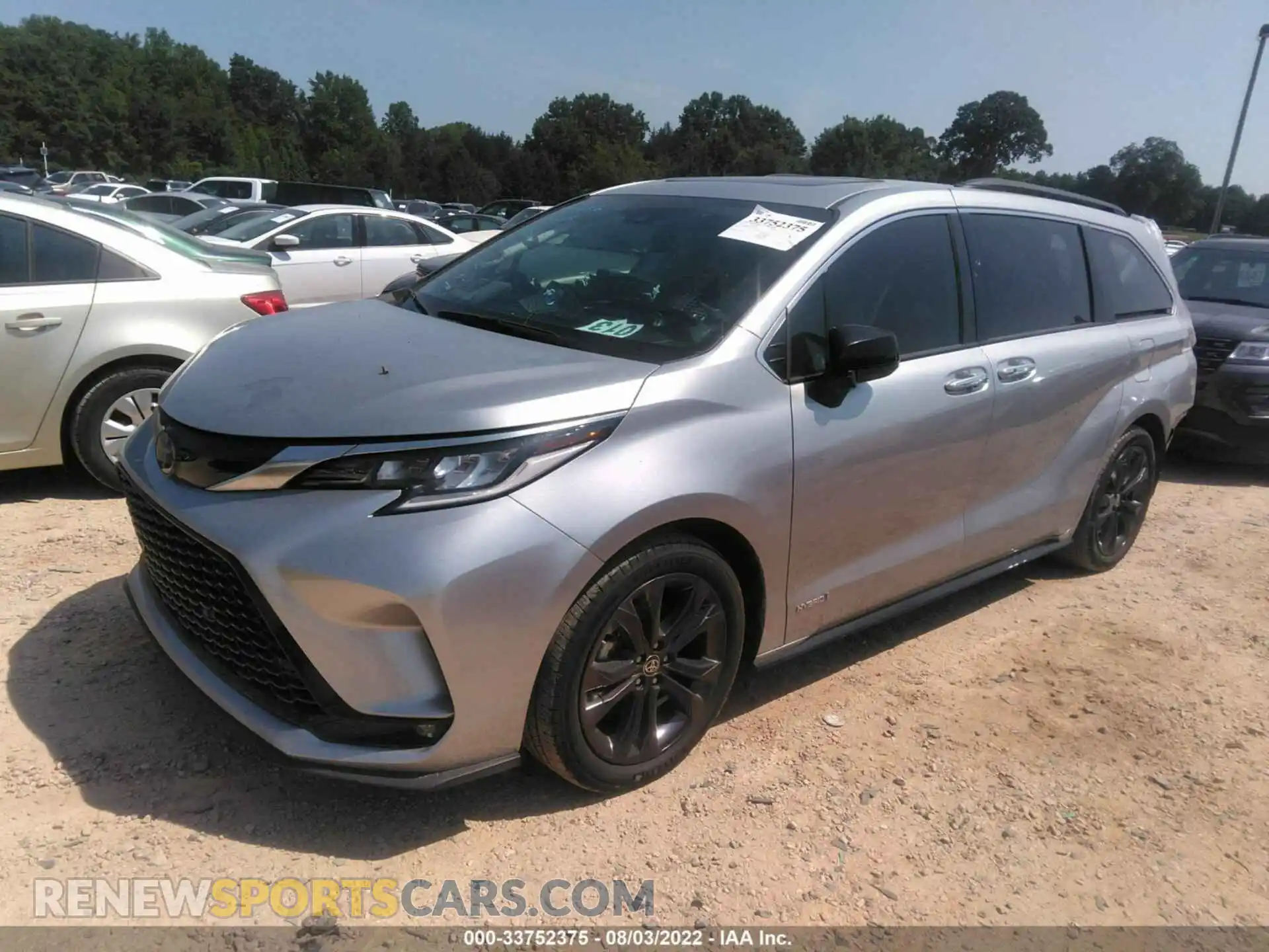 2 Photograph of a damaged car 5TDXRKEC0MS035594 TOYOTA SIENNA 2021