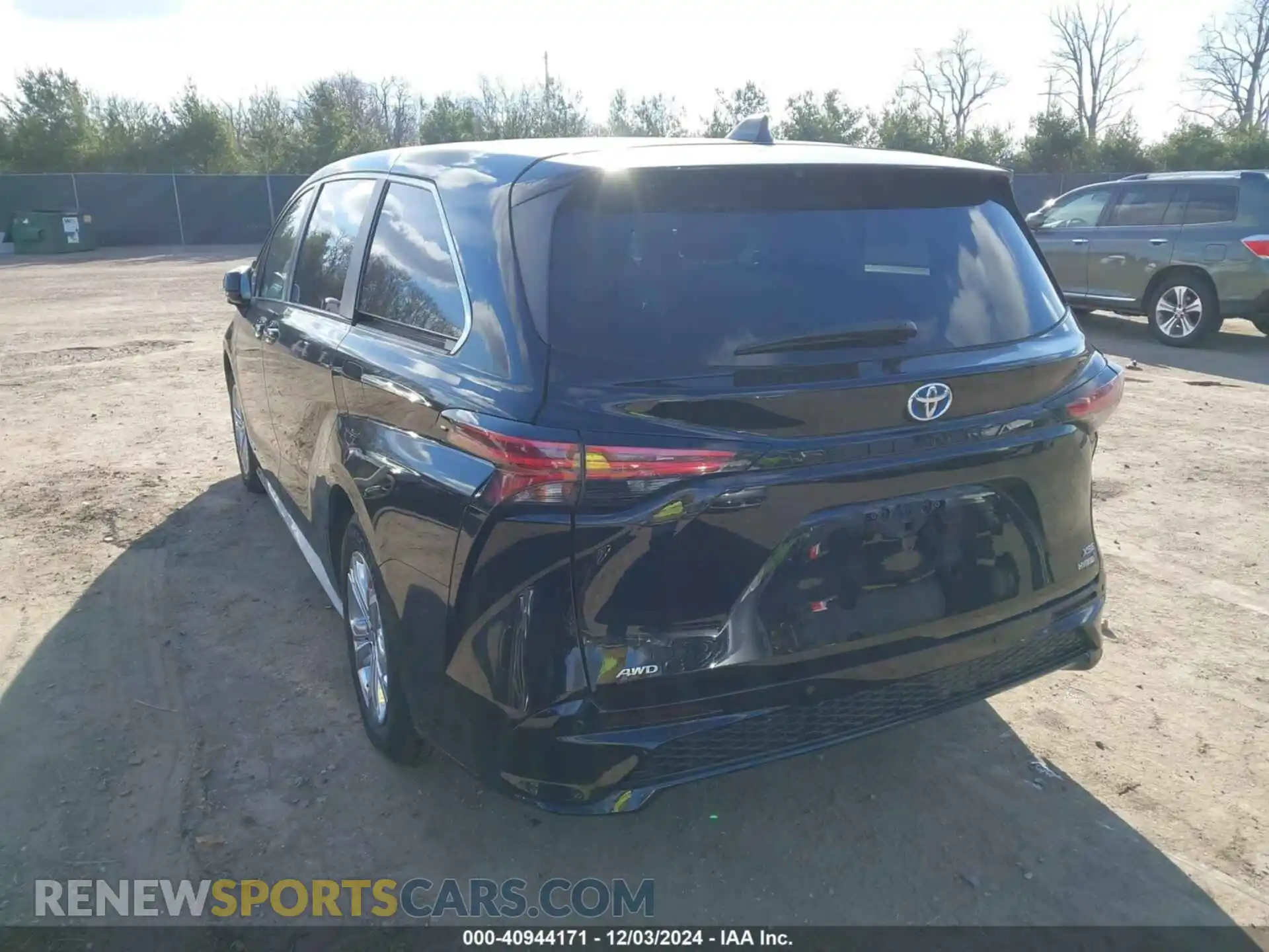 3 fotografías del automóvil dañado 5TDXSKFC0MS004882 TOYOTA SIENNA 2021