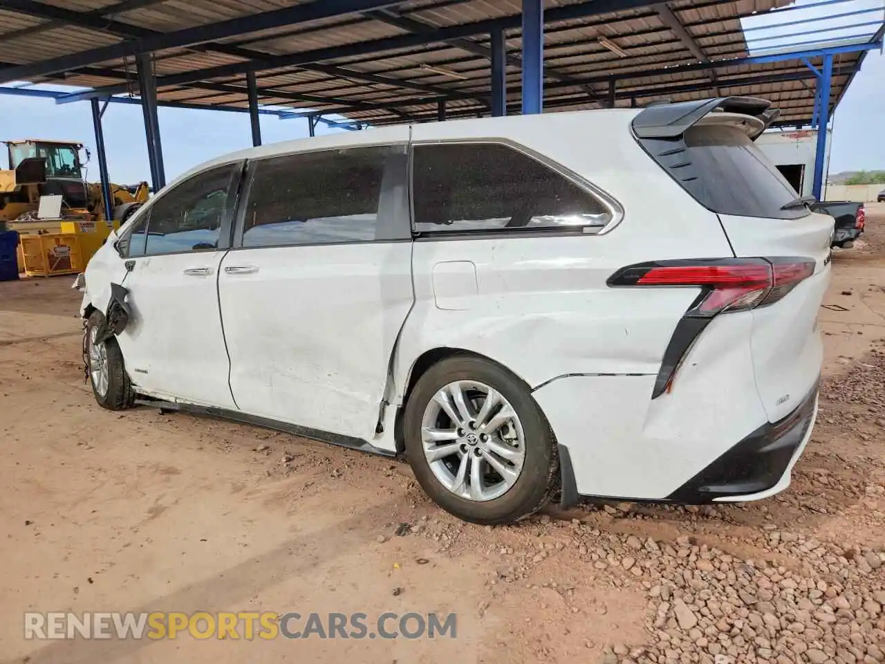 2 Photograph of a damaged car 5TDXSKFC0MS032259 TOYOTA SIENNA 2021