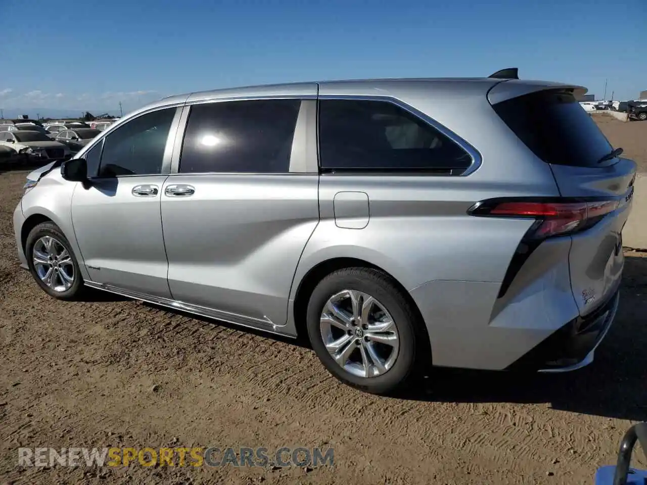 2 Photograph of a damaged car 5TDXSKFC4MS002164 TOYOTA SIENNA 2021