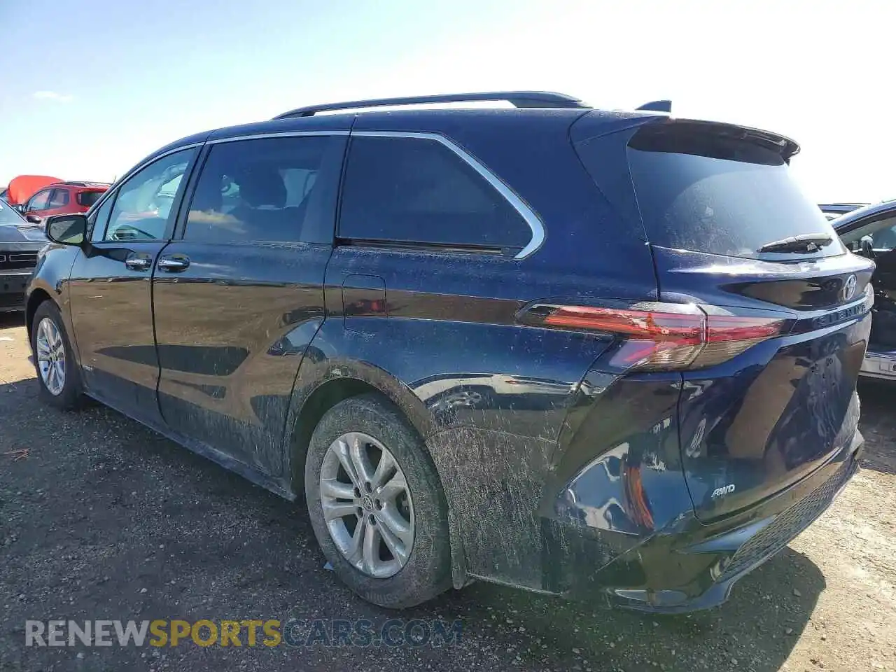 2 Photograph of a damaged car 5TDXSKFC6MS040527 TOYOTA SIENNA 2021